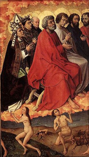 Rogier van der Weyden The Last Judgment oil painting picture